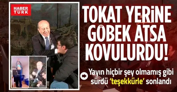 Basın emekçisine tokat skandalı! Habertürk...