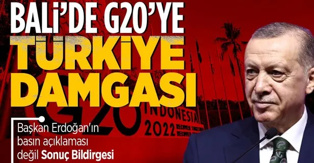 Başkan Erdoğan’ın katıldığı G20 Liderler Zirvesi Sonuç Bildirgesi yayınlandı: Nükleer silahların kullanımı kabul edilemez