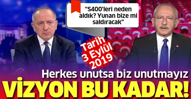 Doğu Akdeniz'de yükselen tansiyon sonrası Kılıçdaroğlu'nun "S-400'lere ne gerek vardı?" sözleri yeniden gündemde
