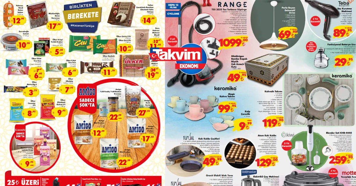 Ramazan ayı geldi ŞOK ve BİM’de indirimler başladı! Merakla bekleniyordu o ürünlerde fiyatlar epey düştü! Zincir marketlerde...