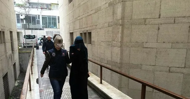 Bursa'da yakalanan DEAŞ'lı kadın terörist Interpol'e teslim edildi