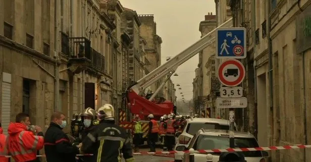 Fransa’nın Bordeaux şehrinde patlama: 3 bina yıkıldı 3 kişi yaralandı
