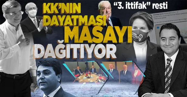 Ahlatlıbel masası dağılıyor mu? Kılıçdaroğlu "aday benim" dedi ortaklarından "3. ittifak" resti geldi