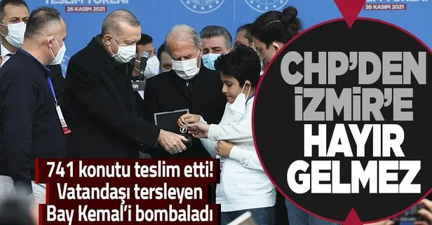 İzmirli depremzedelerin mutlu günü!