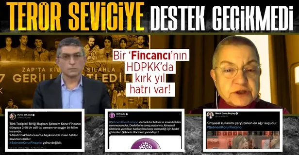 Terör sevici TTB Başkanı Şebnem Korur Fincancı’ya HDPKK’dan destek yağdı