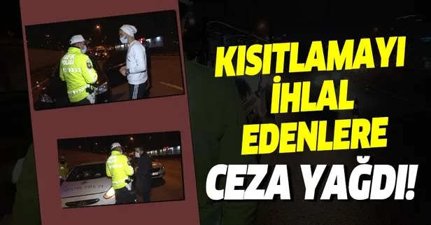 Son dakika: İstanbul’da kısıtlamayı ihlal edenlere ceza yağdı