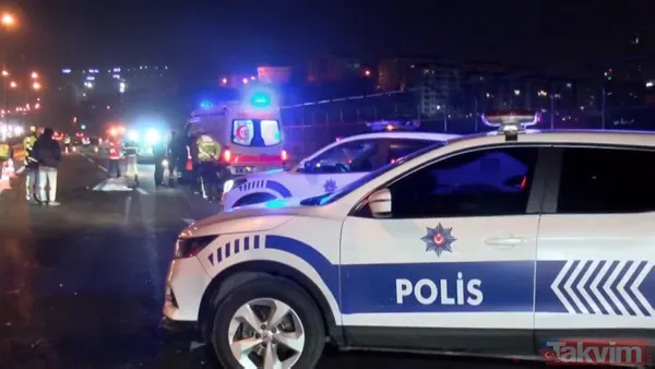 Kağıthane'de şok olay! Seyir halindeki arabadan düşen kişiye peş peşe arabalar çarptı - 4