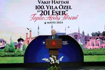 Başkan Erdoğan’dan 201 eserin toplu açılışında önemli açıklamalar! Fetih mirası Kariye Camii’nde zincirler kırıldı... İsrail’e dört koldan baskı