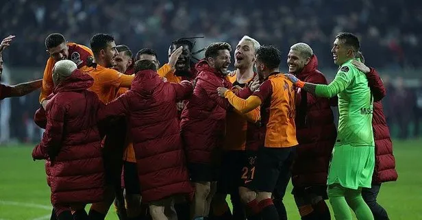 Lider Galatasaray, Giresun'da da 3 puanı aldı! Müthiş seri 10 maça çıktı