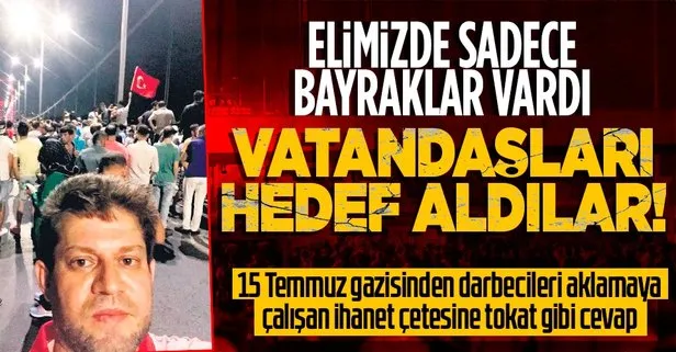 15 Temmuz gazisi hain darbe girişiminde yaşananları anlattı: Ayağımdaki platin şeref madalyam