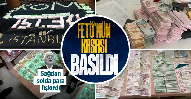 FETÖ'nün kasa evine operasyon: Balya balya paralar ele geçirildi