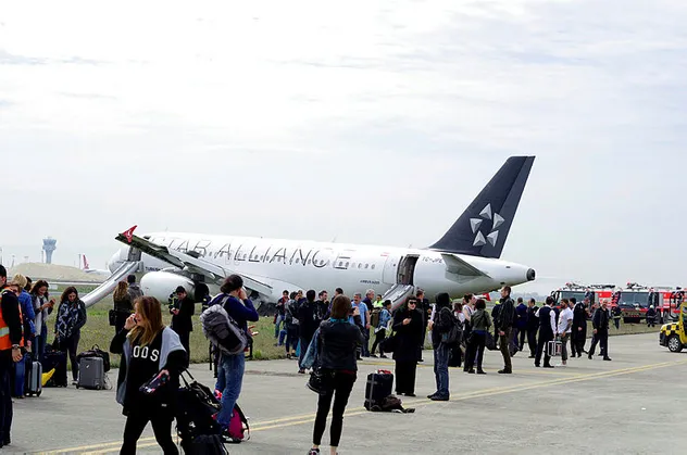 Frankfurt Havalimanı'nda yangın