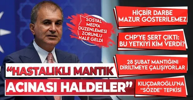 Son dakika: AK Parti Sözcüsü Ömer Çelik’ten kritik MYK toplantısı sonrası önemli açıklamalar
