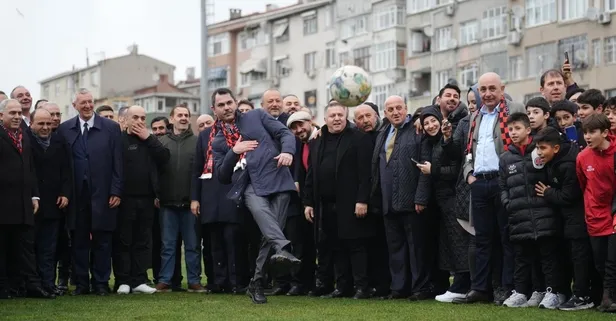 Cumhur İttifakı İstanbul Büyükşehir Belediye Başkan Adayı Murat Kurum: Hiçbir amatör spor kulübümüzü sahipsiz bırakmayacağız