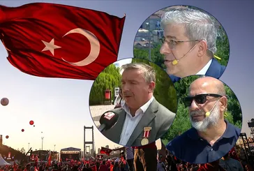 Şehit yakınları ve gaziler A Haber’de