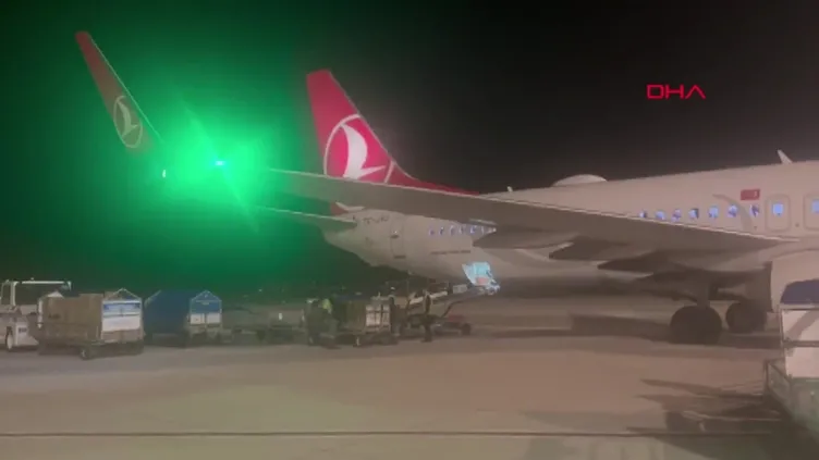 Hatay Havalimanı'ndan kalkan THY uçağı İstanbul Havalimanı’na indi