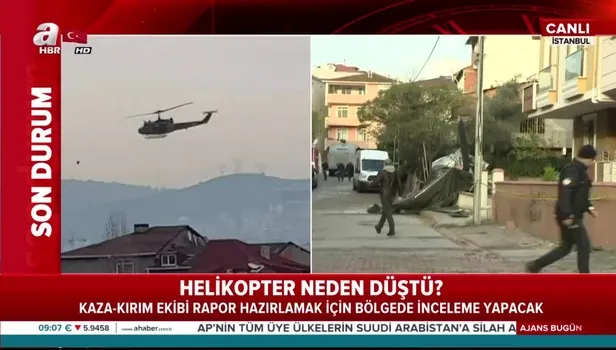 Sancaktepe'de askeri helikopter neden düştü?