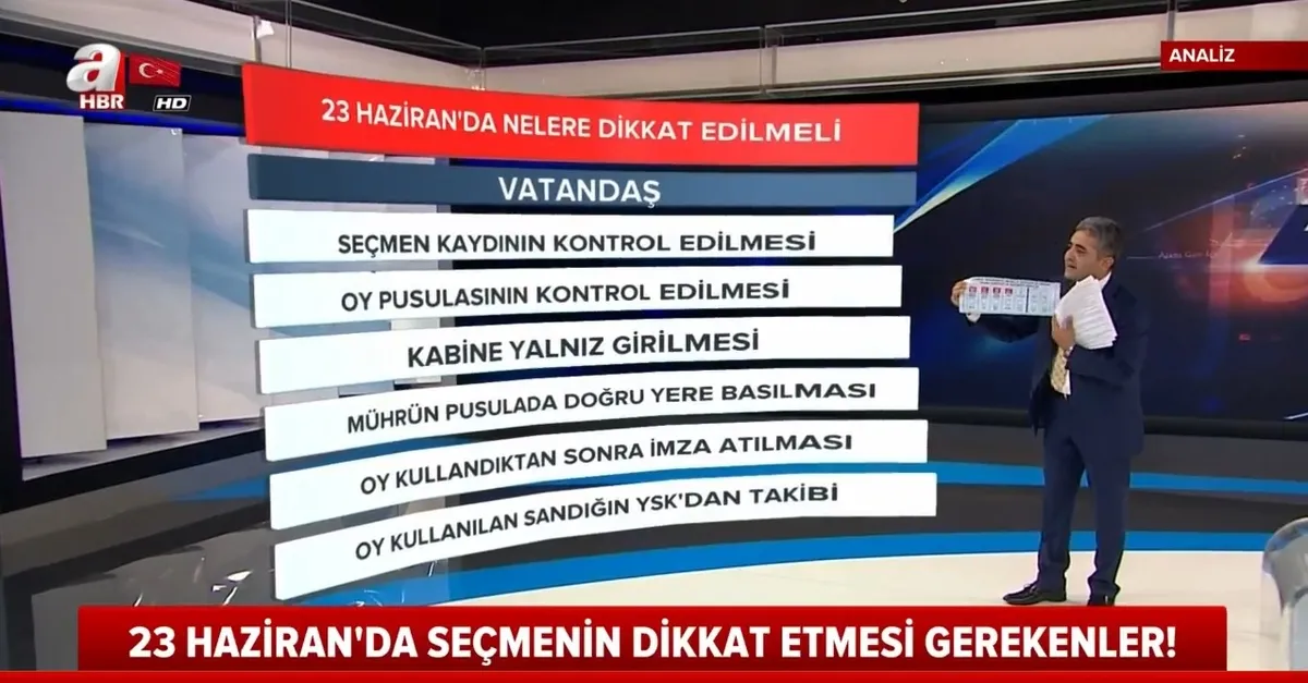 23 Haziran İstanbul seçimlerinde nelere dikkat edilmeli? Hangi durumlarda oylar geçersiz sayılır?