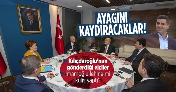 Kılıçdaroğlu’nun HDP’yi kazanmak için Demirtaş’a yolladığı elçiler İmamoğlu lehine mi kulis yaptı?