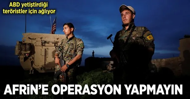 ABDden Afrin operasyonu açıklaması