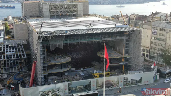 Atatürk Kültür Merkezi'nde inşaatın yüzde 78'i tamamlandı - 17