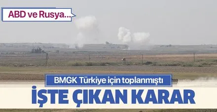 Son dakika haberi... ABD ve Rusya, BMGK'nin Türkiye'yi kınamasına onay vermedi