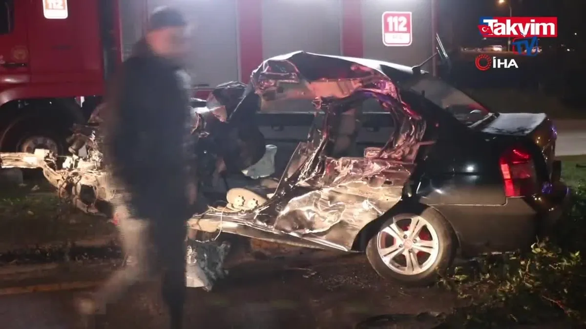 Zincirleme kazada ortalık savaş alanına döndü: 1 ölü, 3 yaralı