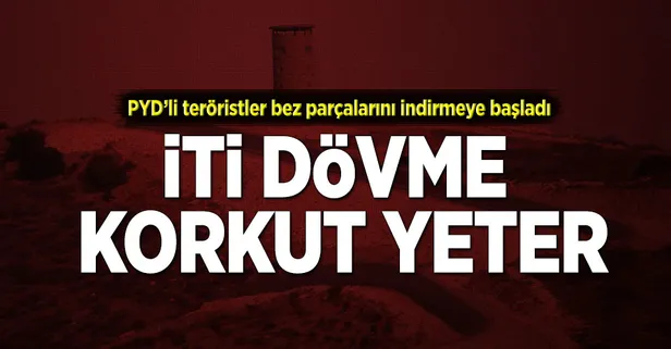 Afrin'de teröristlerden ilginç değişiklikler