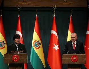 Erdoğan ve Morales’ten ortak açıklama