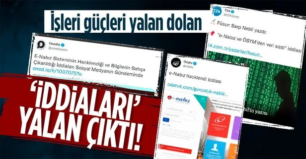 e-Devlet'ten 'Veri sızıntısı' iddialarına yalanlama: Gerçeği yansıtmıyor! e-Nabız, EBA ve ÖSYM...