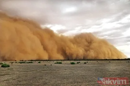 Resmen felaket! Avustralya kabus yaşıyor | Yangınların ardından toz fırtınası, dolu ve sel vurdu