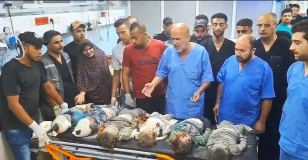 İsrail bebek- kadın ayırmadı Gazze’yi kana buladı! Batı medyası 40 bebek yalanıyla vahşete çanak tuttu