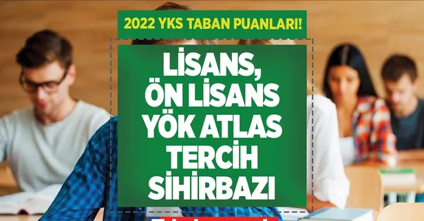 YÖK ATLAS YKS TERCİH ROBOTU! 2022 Lisans, Ön lisans tercih SİHİRBAZI! YÖK Atlas tercih sihirbazı nedir, tercih robotu nasıl kullanılır?