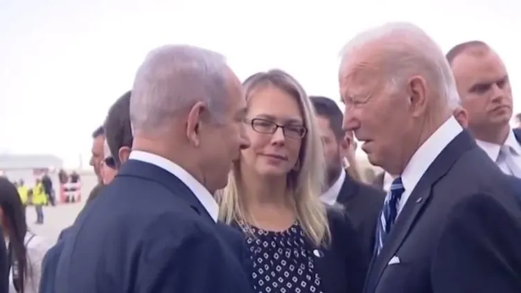 ABD Başkanı Joe Biden İsrail'de