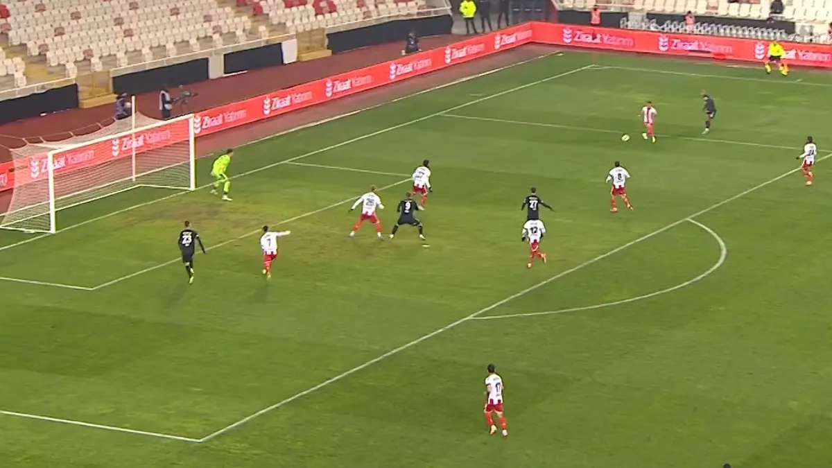 Sivasspor 0 - 1 BEŞİKTAŞ | VİDEO