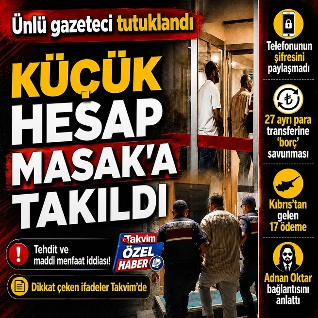 Cem Küçük tutuklandı! MASAK raporları ve şantaj iddiası dosyada