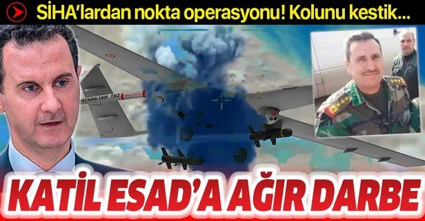 SİHA'lardan katil Esad'a ağır darbe!