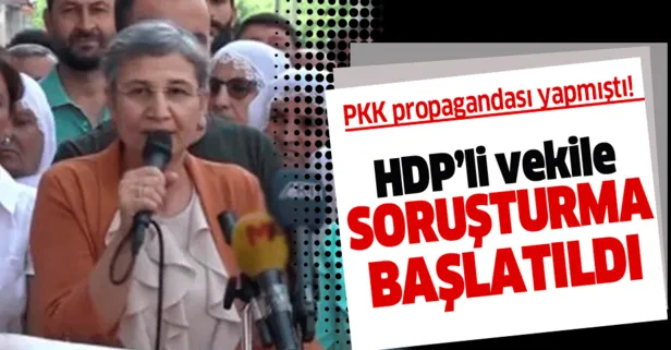 HDP'li Leyla Güven hakkında soruşturma başlatıldı!