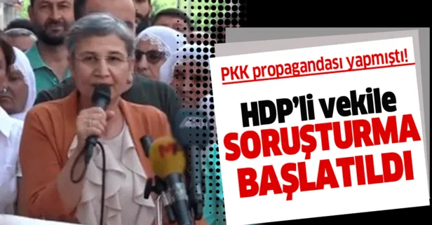HDP’li Leyla Güven hakkında soruşturma başlatıldı!