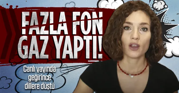 Nevşin Mengü'nün canlı yayında geğirmesi olay oldu! "Fazla fon gaz yapmış"