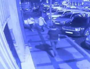 Polis her yerde onu arıyor! Arkalarından koşarak geldi ve...