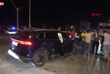 Aksaray'da ehliyetsiz sürücü dehşeti