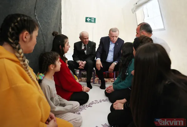 Başkan Recep Tayyip Erdoğan Hatay'ı ziyaret etti: Hem kalbimizle hem gözümüzle hem ziyaretlerimizle Hatay'ın yanında yer almayı sürdüreceğiz - 11