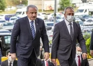 Son dakika: Meclis Başkanı Mustafa Şentoptan MHP lideri Bahçeliye ziyaret