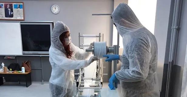 Son dakika: Bakanlık açıkladı: 100 bin maske üretimi başladı-3