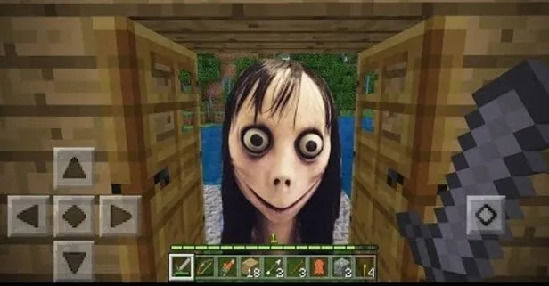 Aileler dikkat! Momo, Minecraft’a sıçradı!