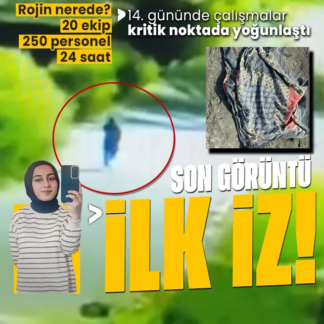 Rojin Kabaiş bulundu mu? Son görüntüsü ortaya çıktı! Van Gölü sahilinde başörtüsü bulundu