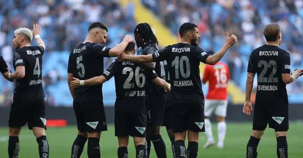 Adana Demirspor Kasımpaşa'yı 5 golle geçti!