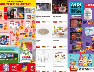 Üç zincir market aktüel ürünler kataloğunu yayınladı! A101 BİM ŞOK haftanın yeni indirimli ürünleri belli oldu! Envai çeşit ürün 5 TL'ye kadar düştü