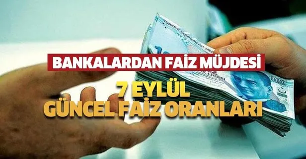 Kredi faizlerinde indirim müjdesi! 7 Eylül Halkbank, Vakıfbank, Ziraat Bankası ihtiyaç, konut kredisi faiz oranları